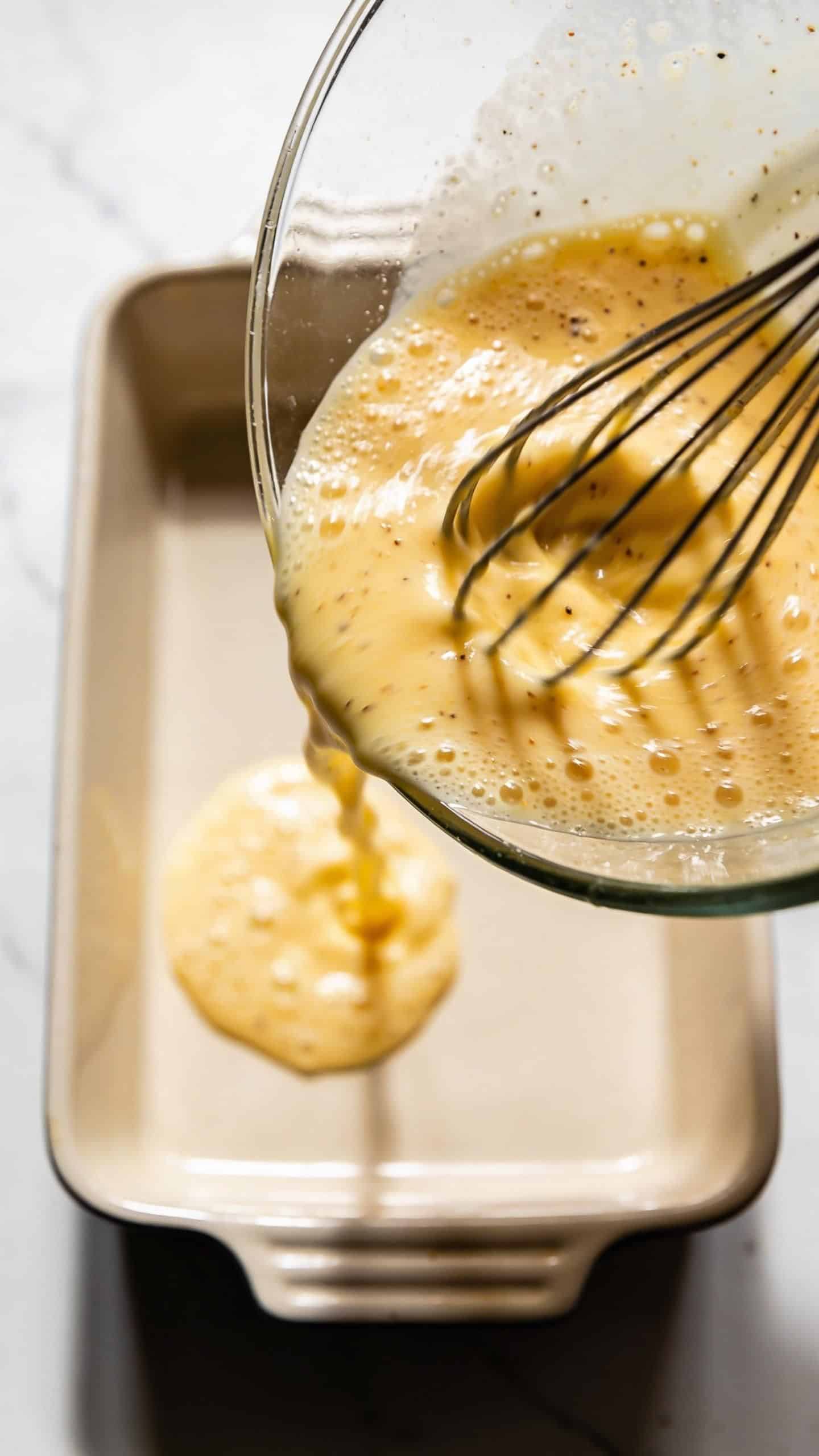 preparation of easter brunch casserole