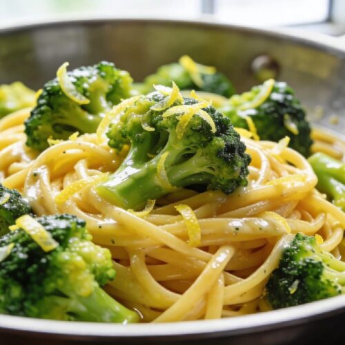 lemon broccoli pasta