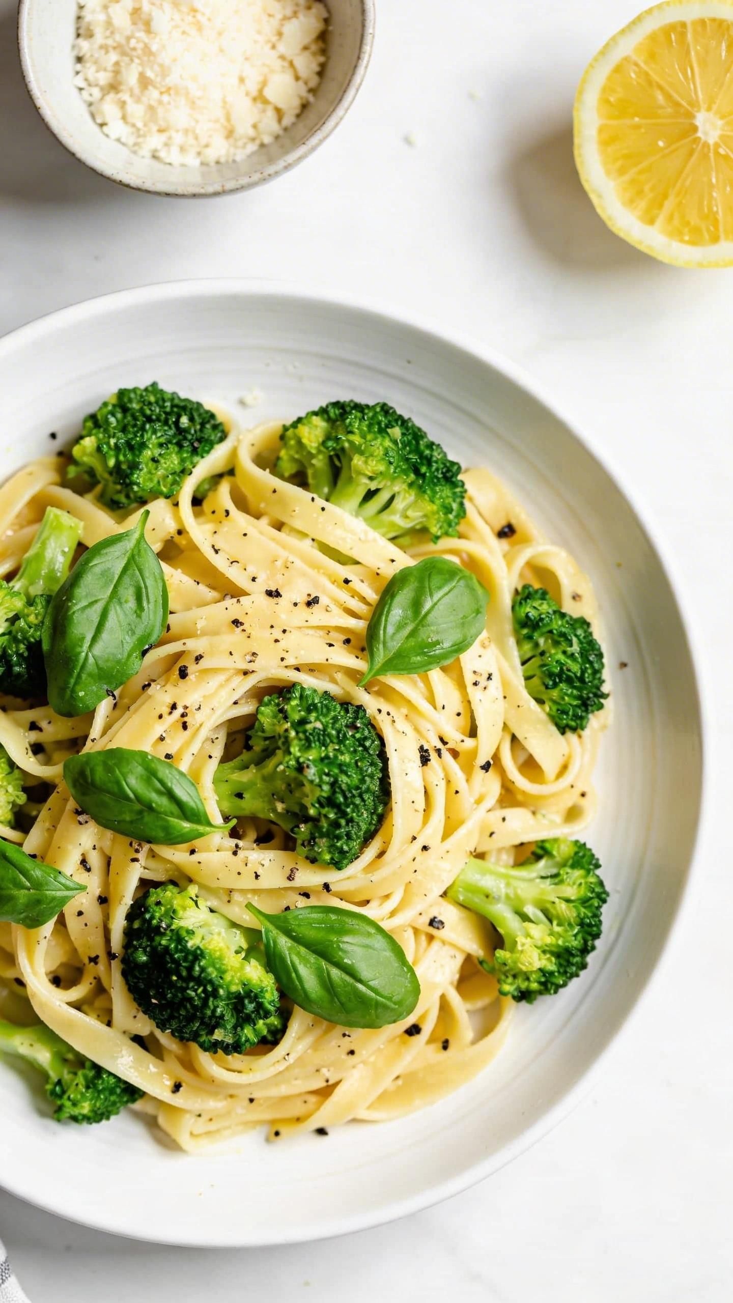 lemon broccoli pasta