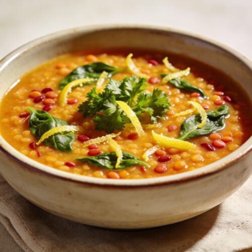 lemon lentil soup recipe