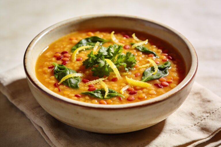 lemon lentil soup recipe