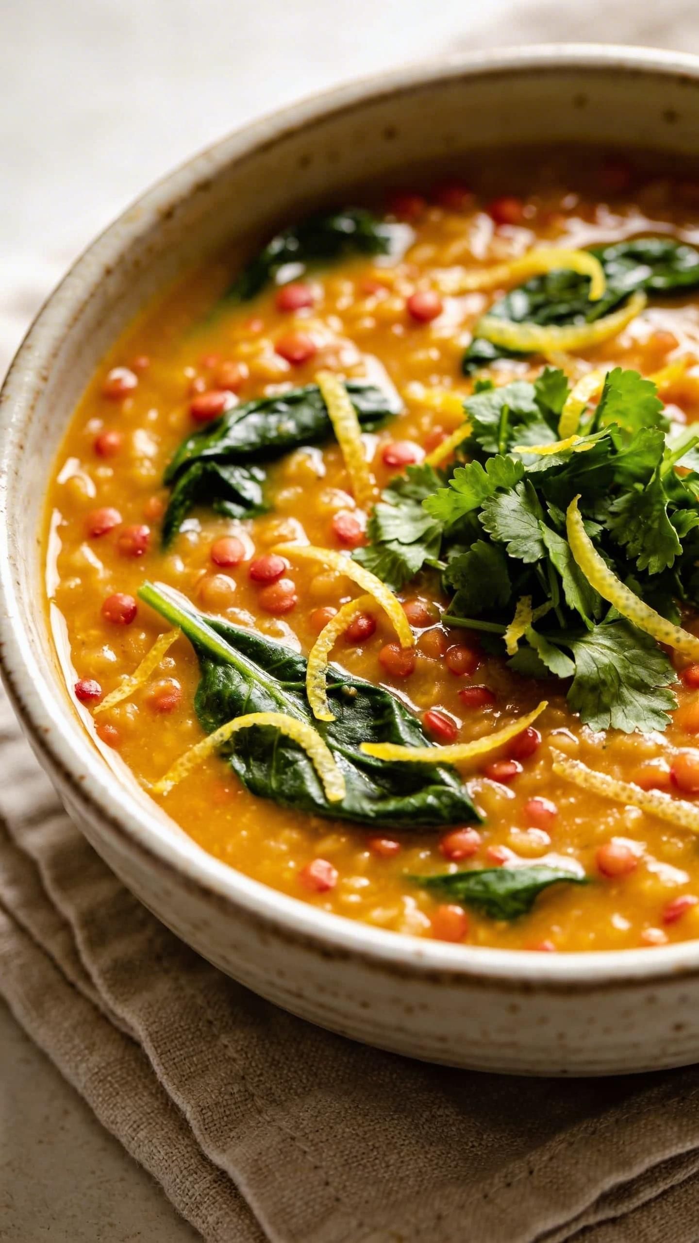 lemon lentil soup recipe