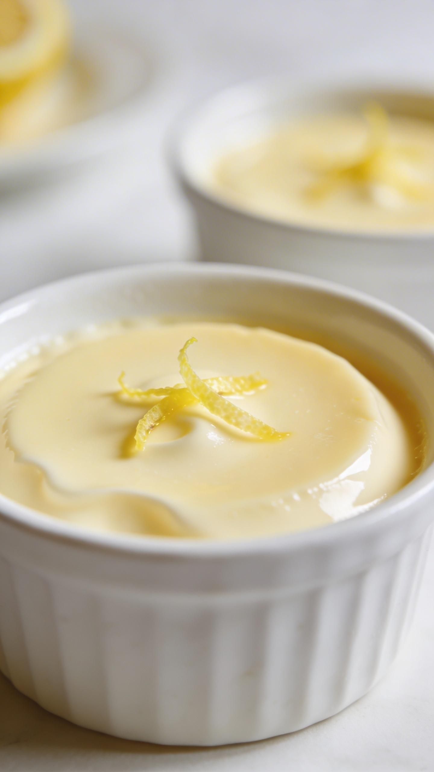 lemon panna cotta recipe