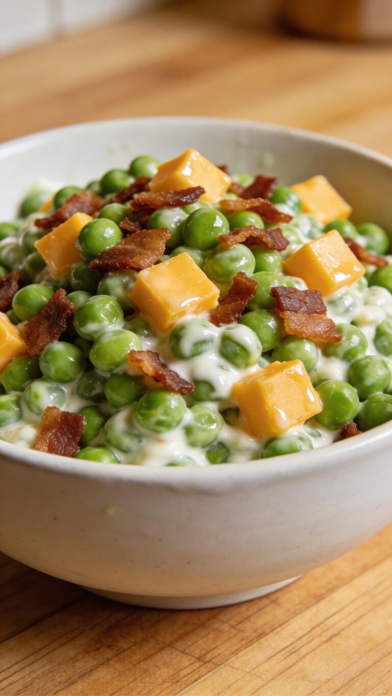 pea salad with frozen peas