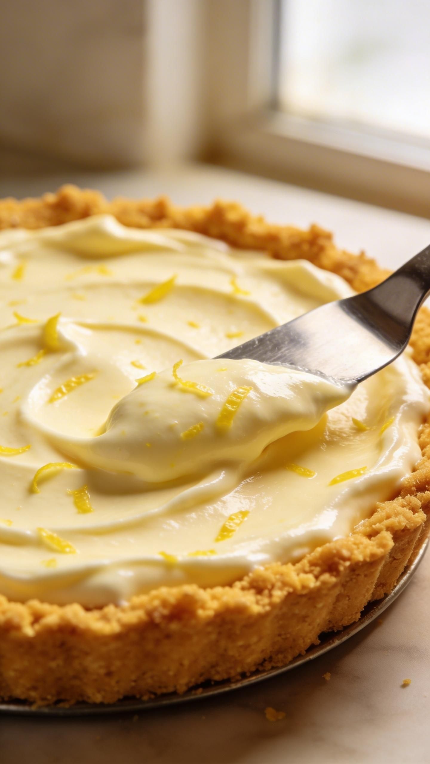 how to make a vegan lemon cheesecake