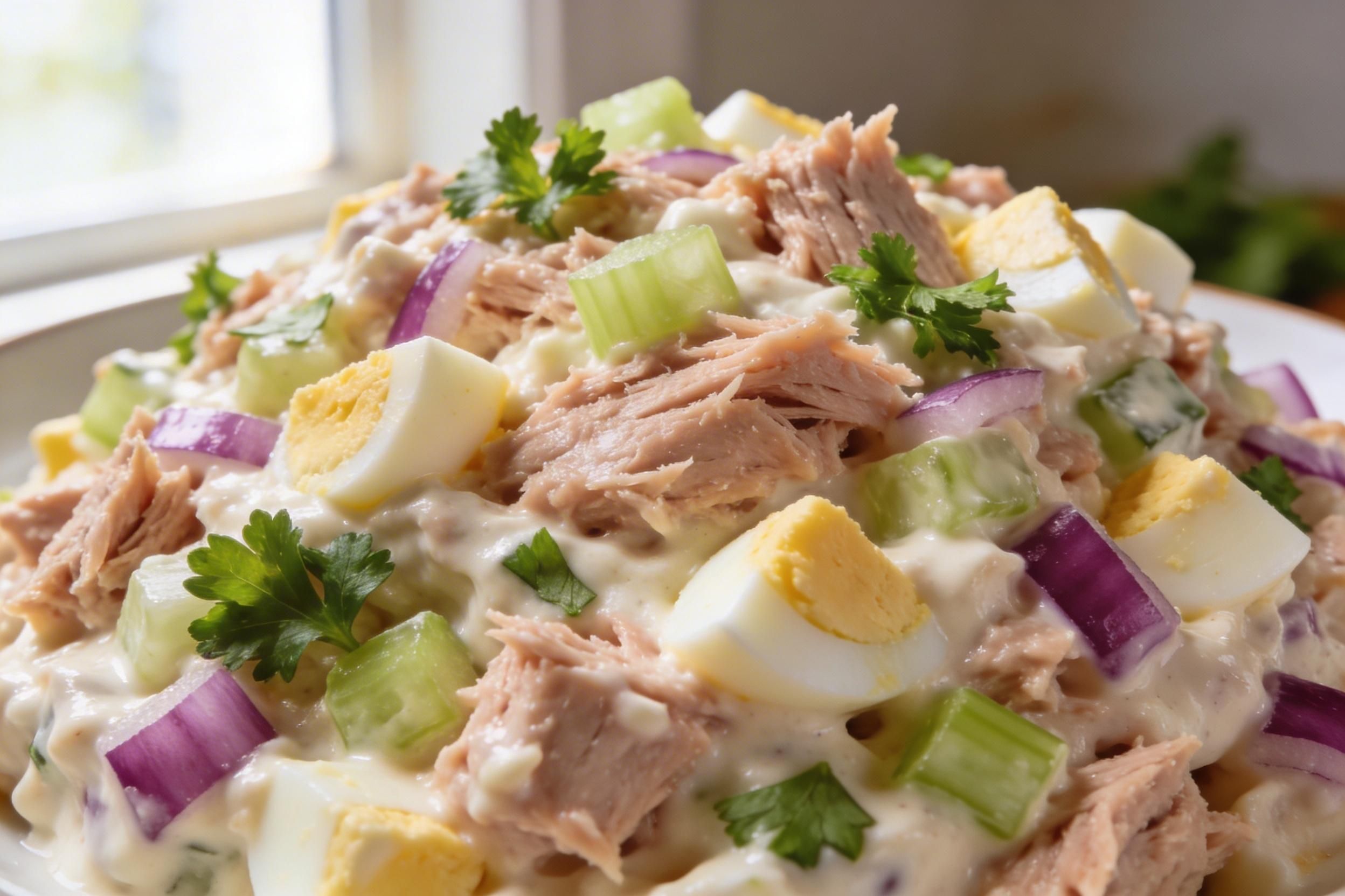 best tuna salad recipe with egg
