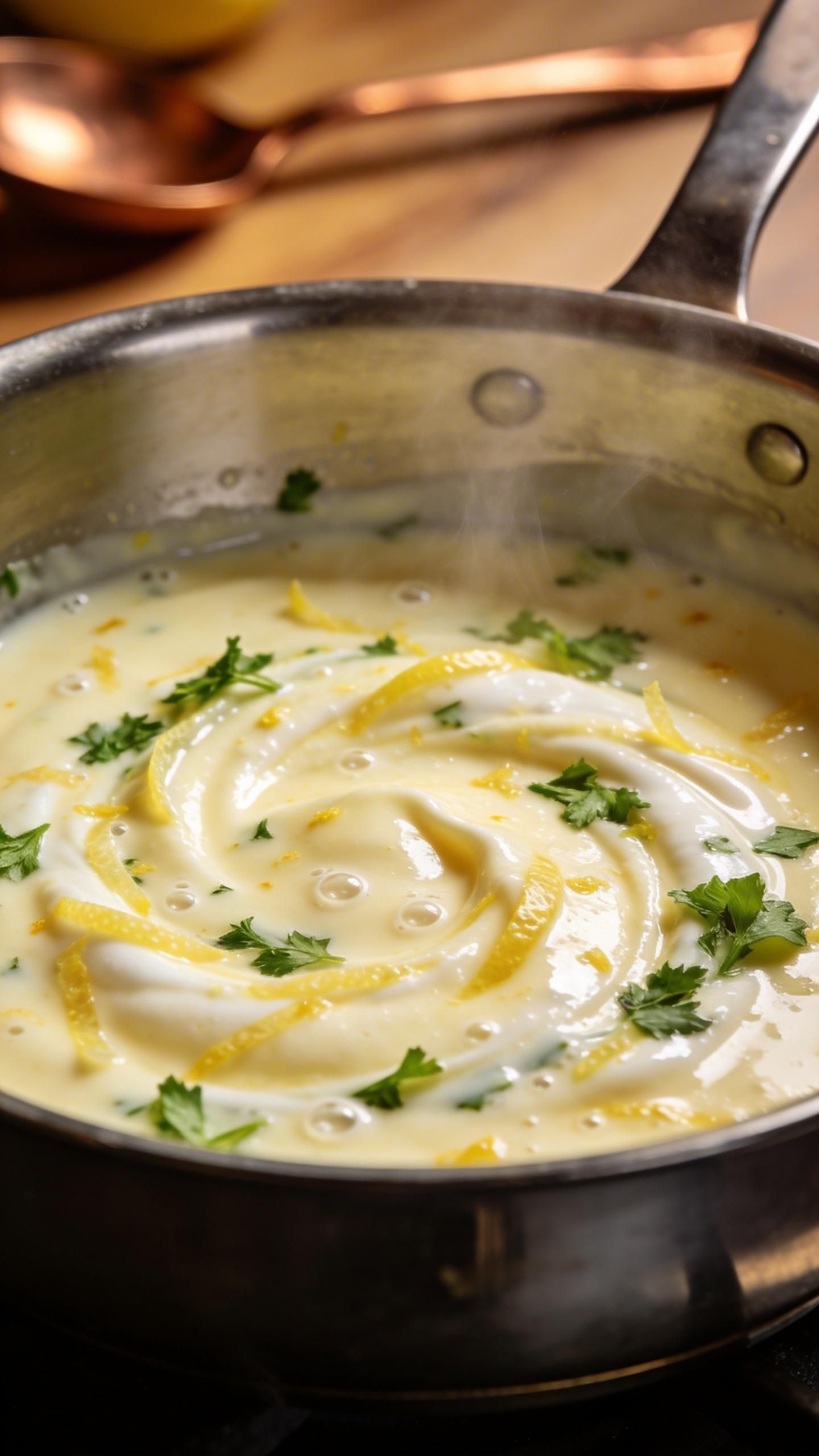 tangy and creamy lemon sauce for fish