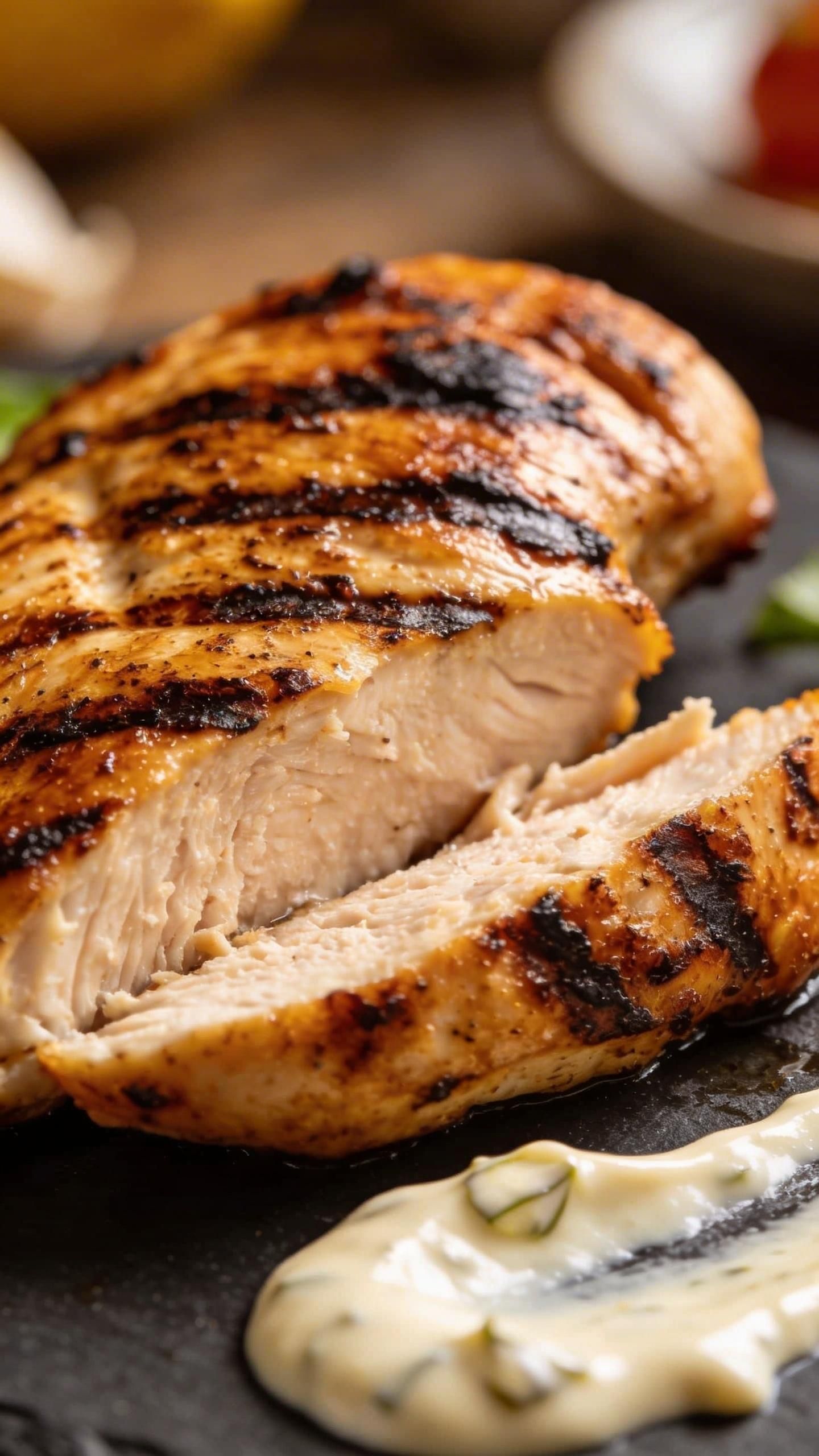 grilled chicken and broccoli