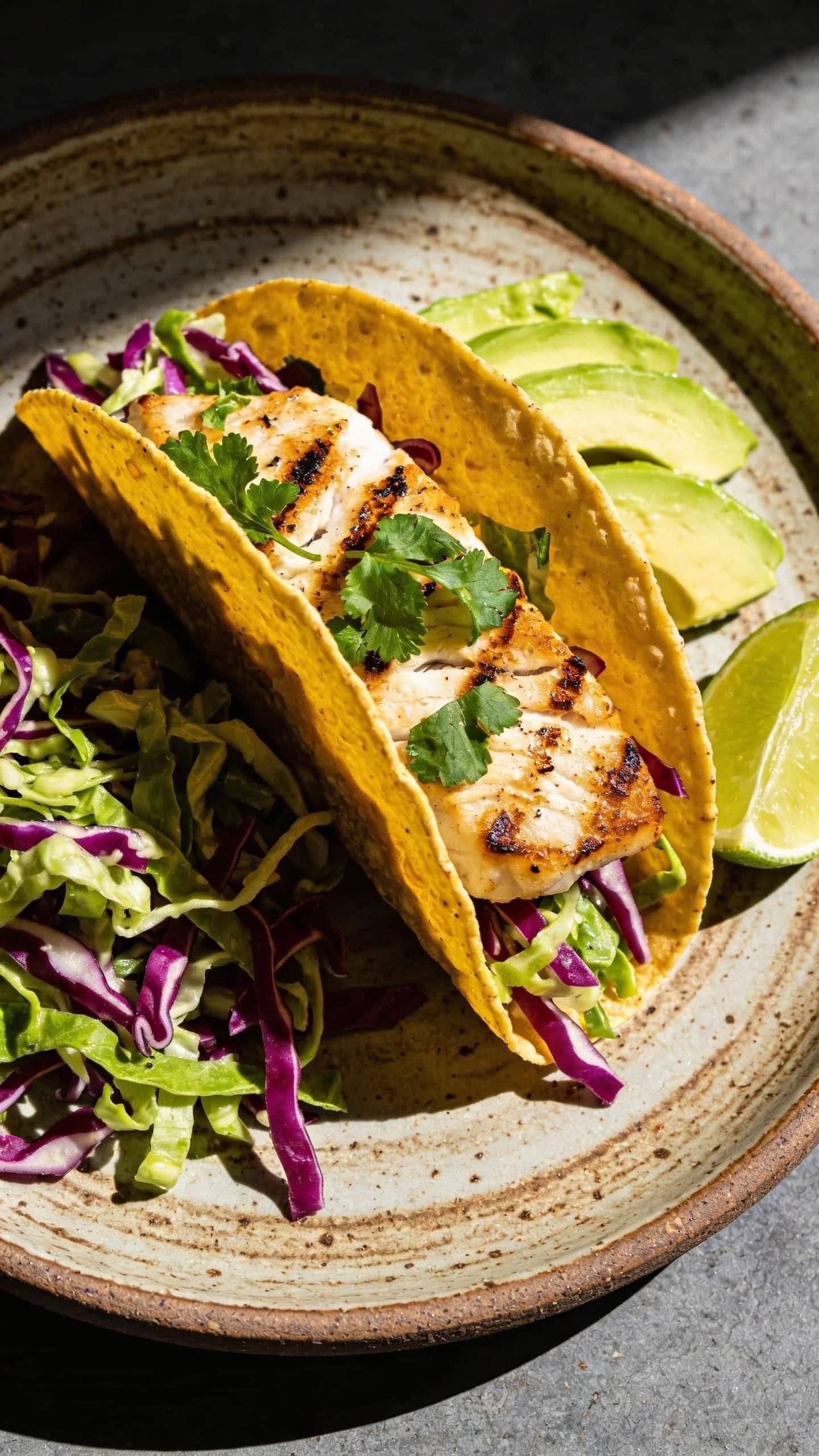 grilled fish tacos with cabbage slaw recipe
