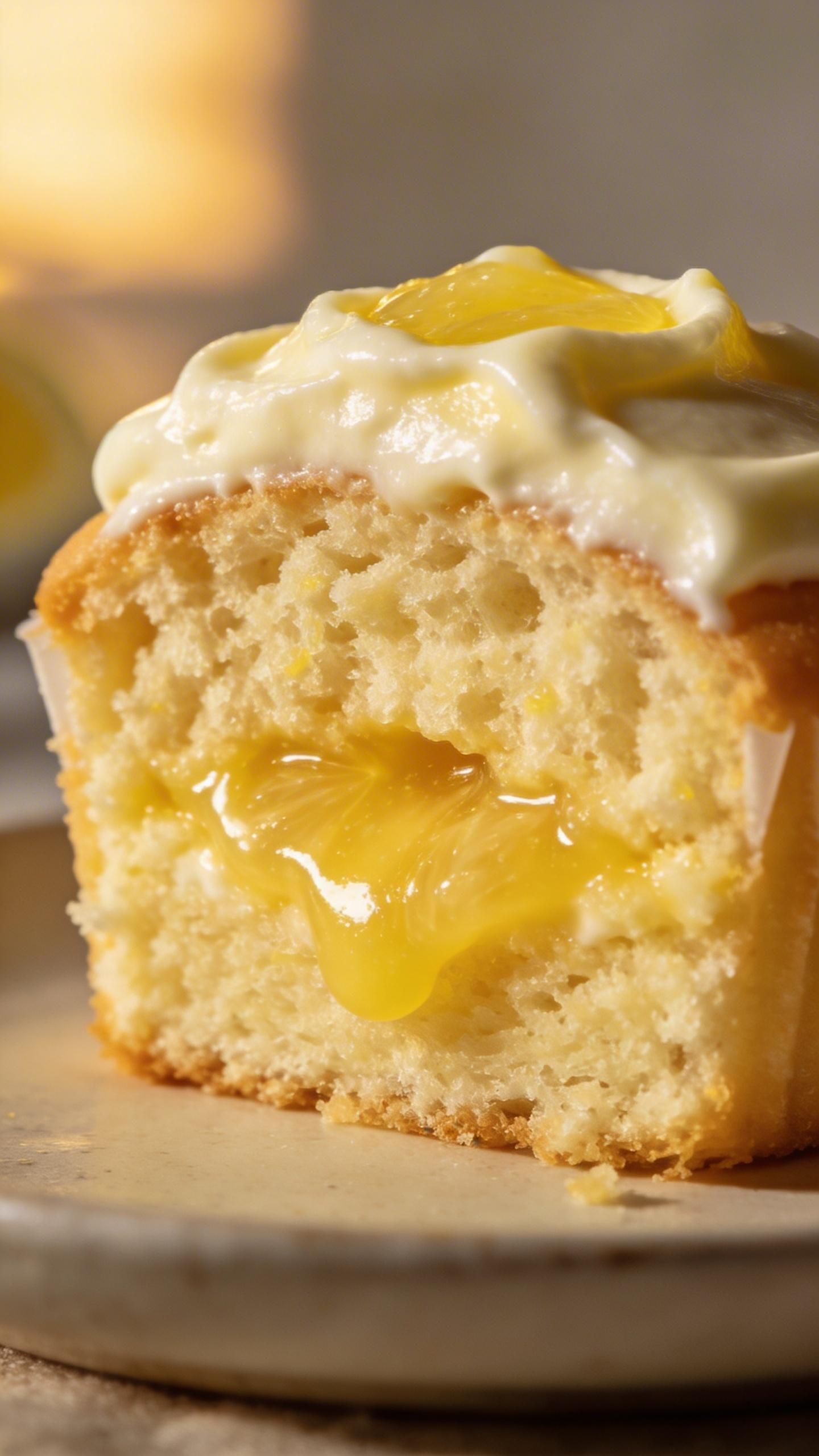 easy lemon curd cupcakes