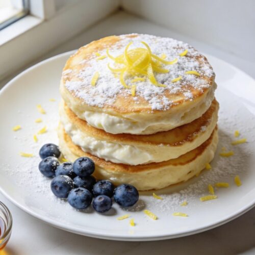 lemon ricotta pancakes recipe
