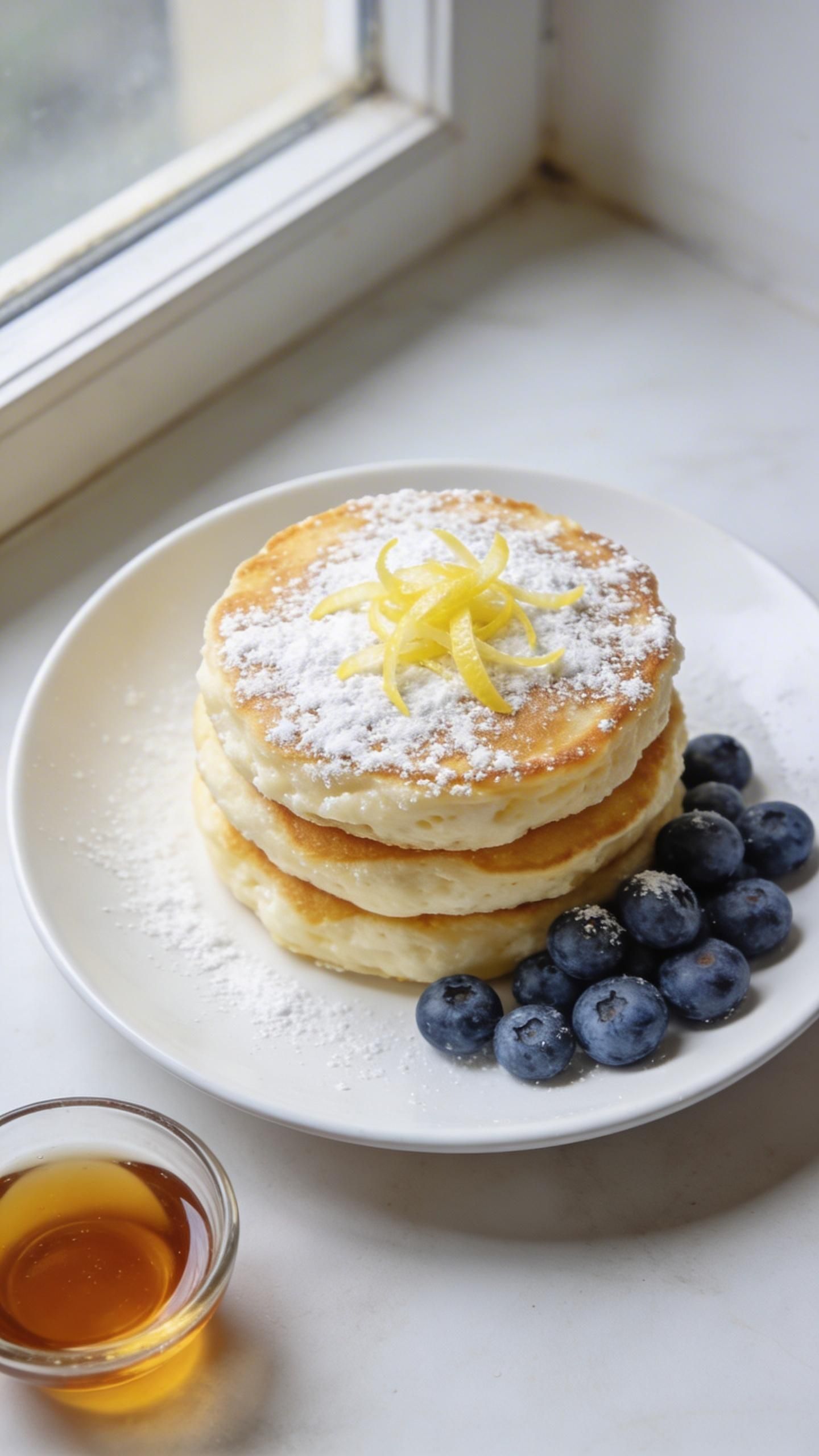 lemon ricotta pancakes recipe