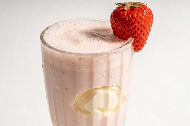 strawberry banana smoothie recipe with ice cream